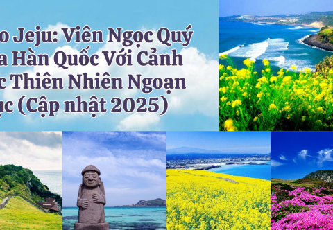 Đảo Jeju: Viên Ngọc Quý Của Hàn Quốc Với Cảnh Sắc Thiên Nhiên Ngoạn Mục (Cập nhật 2025)